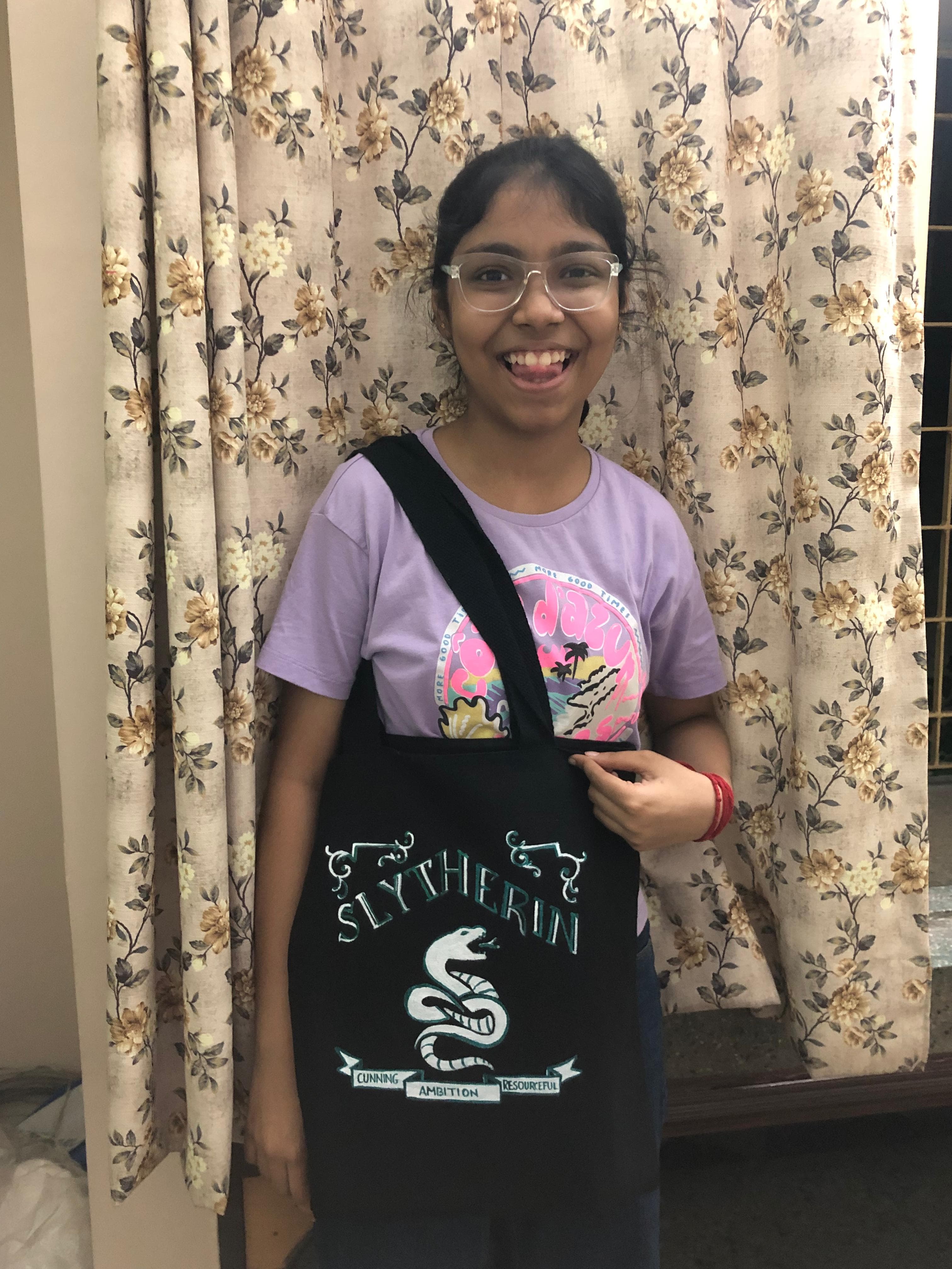 Slytherin themed Jhola Junction product